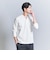【WEB限定 WARDROBE SMART】クリア ガスコットン ヘンリーネック カットソー【抗菌・防臭】