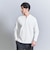 【WEB限定 WARDROBE SMART】クリア ガスコットン ヘンリーネック カットソー【抗菌・防臭】