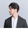 【WEB限定 WARDROBE SMART】クリア ガスコットン ヘンリーネック カットソー【抗菌・防臭】