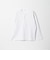 【WEB限定 WARDROBE SMART】クリア ガスコットン ヘンリーネック カットソー【抗菌・防臭】