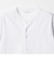 【WEB限定 WARDROBE SMART】クリア ガスコットン ヘンリーネック カットソー【抗菌・防臭】