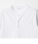 【WEB限定 WARDROBE SMART】クリア ガスコットン ヘンリーネック カットソー【抗菌・防臭】