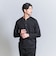 【WEB限定 WARDROBE SMART】クリア ガスコットン ヘンリーネック カットソー【抗菌・防臭】