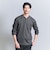 【WEB限定 WARDROBE SMART】クリア ガスコットン ヘンリーネック カットソー【抗菌・防臭】