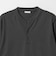 【WEB限定 WARDROBE SMART】クリア ガスコットン ヘンリーネック カットソー【抗菌・防臭】