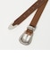 ＜TORY LEATHER＞レザー ウェスタン ベルト