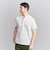 【WEB限定 WARDROBE SMART】クリア  ガスコットン ヘンリーネック カットソー【抗菌・防臭】
