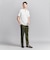 【WEB限定 WARDROBE SMART】クリア  ガスコットン ヘンリーネック カットソー【抗菌・防臭】