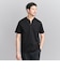 【WEB限定 WARDROBE SMART】クリア  ガスコットン ヘンリーネック カットソー【抗菌・防臭】