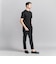 【WEB限定 WARDROBE SMART】クリア  ガスコットン ヘンリーネック カットソー【抗菌・防臭】
