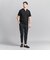 【WEB限定 WARDROBE SMART】クリア  ガスコットン ヘンリーネック カットソー【抗菌・防臭】