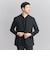【WEB限定 WARDROBE SMART】クリア  ガスコットン ヘンリーネック カットソー【抗菌・防臭】