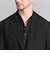 【WEB限定 WARDROBE SMART】クリア  ガスコットン ヘンリーネック カットソー【抗菌・防臭】