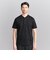 【WEB限定 WARDROBE SMART】クリア  ガスコットン ヘンリーネック カットソー【抗菌・防臭】
