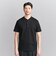 【WEB限定 WARDROBE SMART】クリア  ガスコットン ヘンリーネック カットソー【抗菌・防臭】