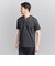 【WEB限定 WARDROBE SMART】クリア  ガスコットン ヘンリーネック カットソー【抗菌・防臭】