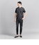 【WEB限定 WARDROBE SMART】クリア  ガスコットン ヘンリーネック カットソー【抗菌・防臭】
