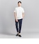 【WEB限定 WARDROBE SMART】クリア  ガスコットン モックネック カットソー【抗菌・防臭】
