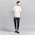 【WEB限定 WARDROBE SMART】クリア  ガスコットン モックネック カットソー【抗菌・防臭】
