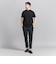 【WEB限定 WARDROBE SMART】クリア  ガスコットン モックネック カットソー【抗菌・防臭】