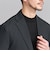 【WEB限定 WARDROBE SMART】クリア  ガスコットン モックネック カットソー【抗菌・防臭】
