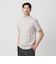 【WEB限定 WARDROBE SMART】クリア  ガスコットン モックネック カットソー【抗菌・防臭】