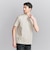 【WEB限定 WARDROBE SMART】クリア  ガスコットン モックネック カットソー【抗菌・防臭】