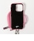 ＜ajew＞PVC HEART PLANET POCKET iPhone16Proケース