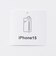 ＜ajew＞PVC HEART PLANET POCKET iPhone15ケース