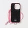＜ajew＞PVC HEART PLANET POCKET iPhone15Proケース