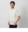【WEB限定 WARDROBE SMART】マシーンウォッシュ 1ポケット ニット Tシャツ【抗菌防臭】