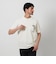 【WEB限定 WARDROBE SMART】マシーンウォッシュ 1ポケット ニット Tシャツ【抗菌防臭】