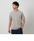 【WEB限定 WARDROBE SMART】マシーンウォッシュ 1ポケット ニット Tシャツ【抗菌防臭】