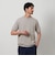 【WEB限定 WARDROBE SMART】マシーンウォッシュ 1ポケット ニット Tシャツ【抗菌防臭】