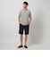【WEB限定 WARDROBE SMART】マシーンウォッシュ 1ポケット ニット Tシャツ【抗菌防臭】
