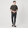 【WEB限定 WARDROBE SMART】マシーンウォッシュ 1ポケット ニット Tシャツ【抗菌防臭】