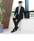 【WEB限定 WARDROBE SMART】LANATEC セットアップ/背抜きジャケット＆イージーパンツ