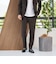 【WEB限定 WARDROBE SMART】LANATEC セットアップ/背抜きジャケット＆イージーパンツ