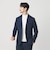 【WEB限定 WARDROBE SMART】LANATEC セットアップ/背抜きジャケット＆イージーパンツ