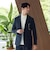 【WEB限定 WARDROBE SMART】LANATEC セットアップ/背抜きジャケット＆イージーパンツ