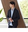 【WEB限定 WARDROBE SMART】LANATEC セットアップ/背抜きジャケット＆イージーパンツ