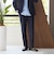 【WEB限定 WARDROBE SMART】LANATEC セットアップ/背抜きジャケット＆イージーパンツ