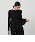 【WEB限定 Wardrobe DAILY MINIMAL】ペプラム2WAY リブニットプルオーバー ウォッシャブル