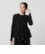 【WEB限定 Wardrobe DAILY MINIMAL】ペプラム2WAY リブニットプルオーバー ウォッシャブル