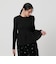【WEB限定 Wardrobe DAILY MINIMAL】ペプラム2WAY リブニットプルオーバー ウォッシャブル