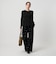 【WEB限定 Wardrobe DAILY MINIMAL】ペプラム2WAY リブニットプルオーバー ウォッシャブル