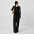 【WEB限定 Wardrobe DAILY MINIMAL】ペプラム2WAY リブニットプルオーバー ウォッシャブル