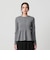 【WEB限定 Wardrobe DAILY MINIMAL】ペプラム2WAY リブニットプルオーバー ウォッシャブル