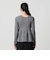 【WEB限定 Wardrobe DAILY MINIMAL】ペプラム2WAY リブニットプルオーバー ウォッシャブル