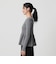 【WEB限定 Wardrobe DAILY MINIMAL】ペプラム2WAY リブニットプルオーバー ウォッシャブル